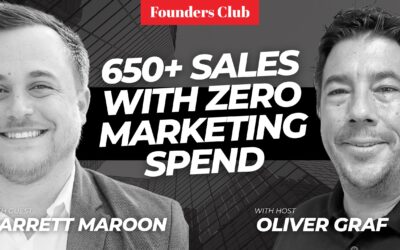 How Garrett Sold 650+ Properties with ZERO Marketing Budget | Founders Club